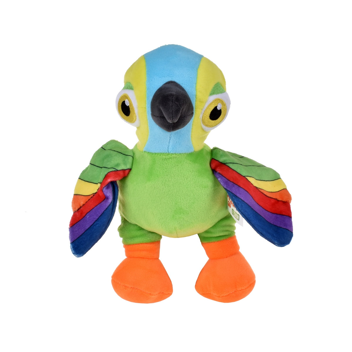 Peluche Musical 20 Cm La Granja De Zenon - Loro Pepe