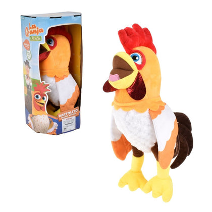 Peluche Musical 35 Cm. La Granja De Zenon - Gallo Bartolito