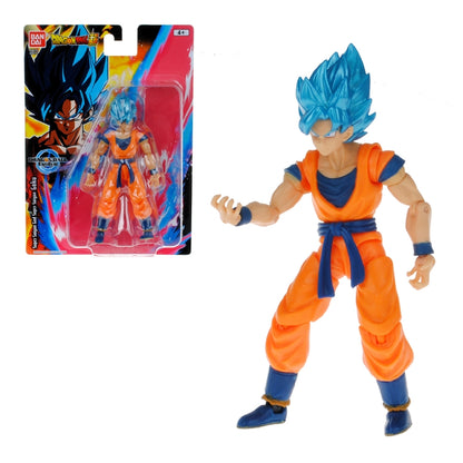 Figura 13 Cm. Articulada Dragon Ball De Bandai - Super Saiyan God Goku