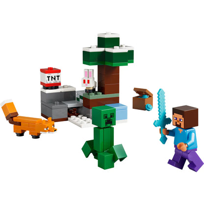 La Aventura De Steve En La Taiga Lego Minecraft
