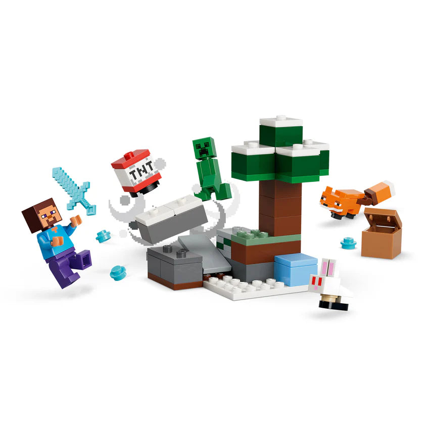 La Aventura De Steve En La Taiga Lego Minecraft