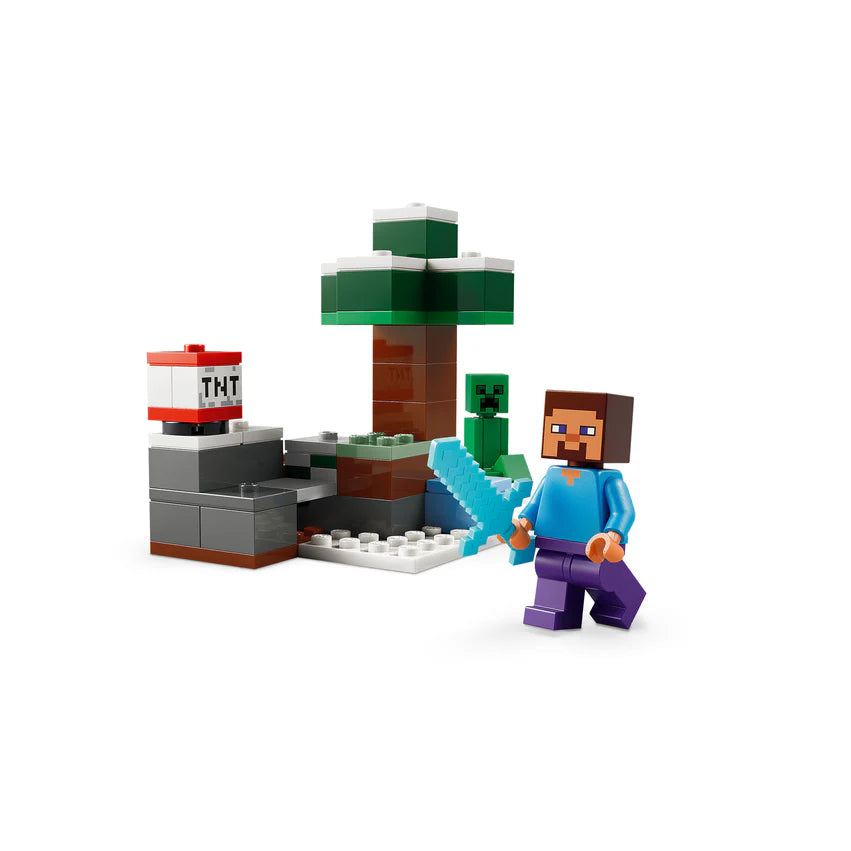 La Aventura De Steve En La Taiga Lego Minecraft
