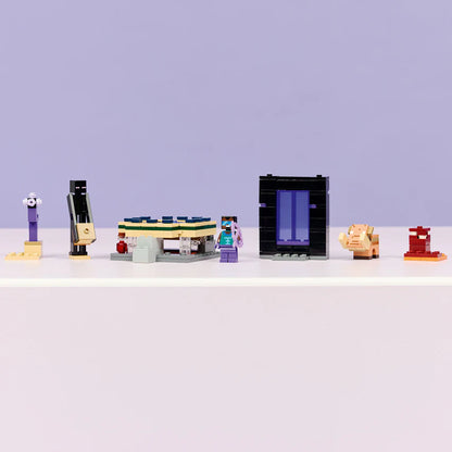 El Viaje Por El Nether Y El Portal Al End Lego Minecraft