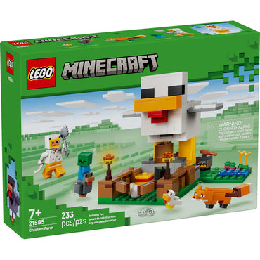 La Granja De Gallinas Lego Minecraft