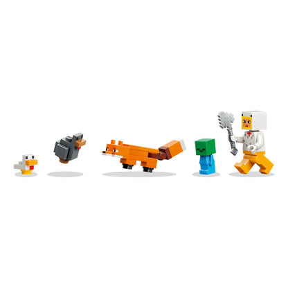 La Granja De Gallinas Lego Minecraft