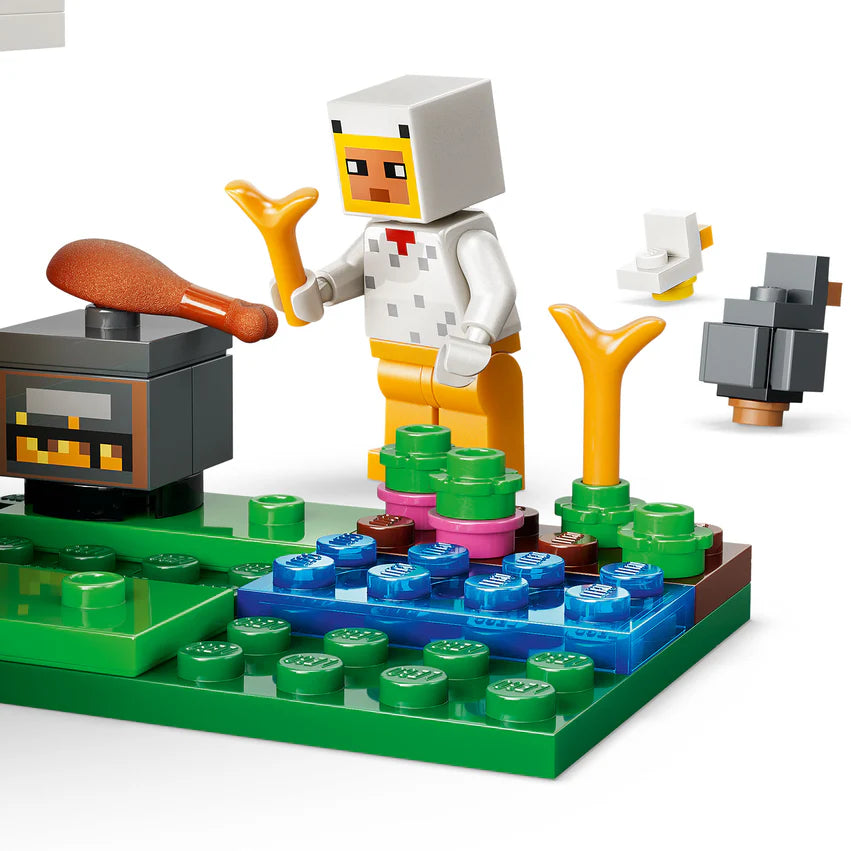 La Granja De Gallinas Lego Minecraft