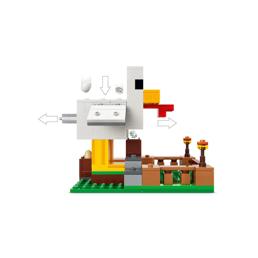 La Granja De Gallinas Lego Minecraft