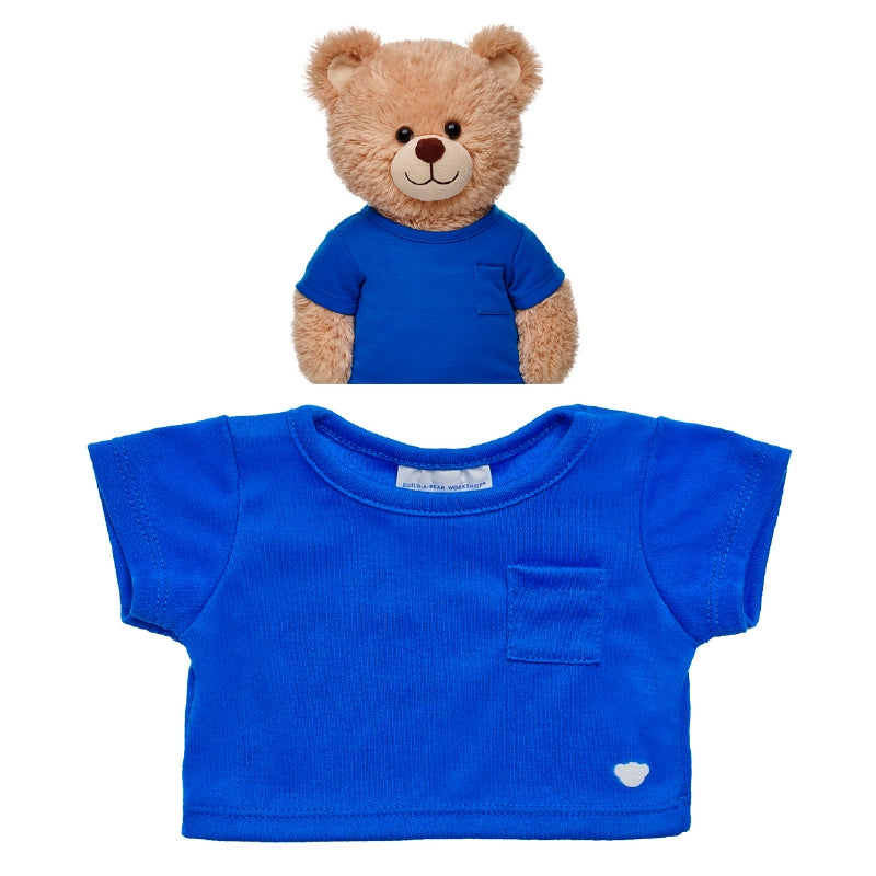 Polera Azul Bolsillo Build-a-Bear