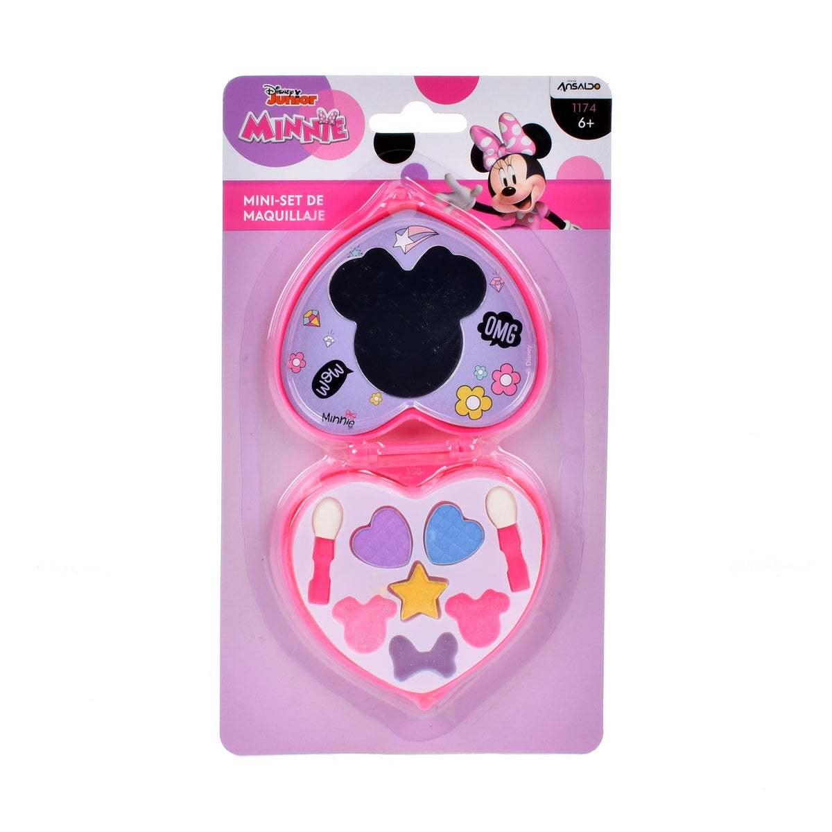 Mini Pupa Corazon Con Cosméticos Minnie