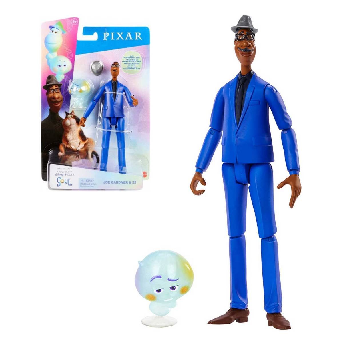 Disney Pixar Figura Accion 18 Cm - Joe Gardner & 22