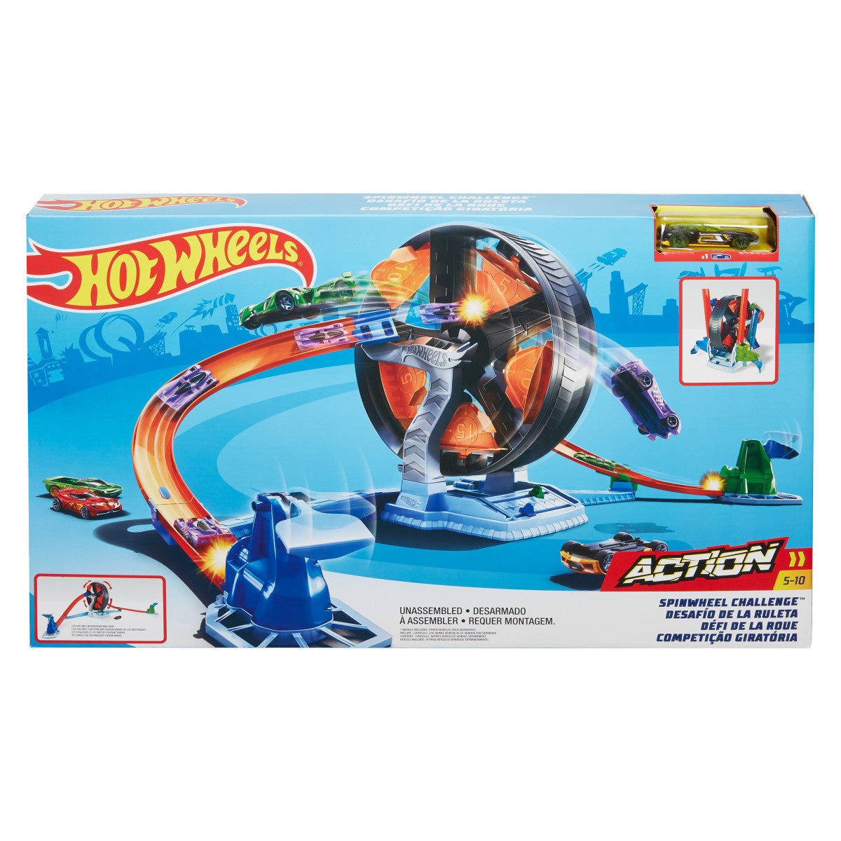 Hot Wheels Pista Giros Extremos