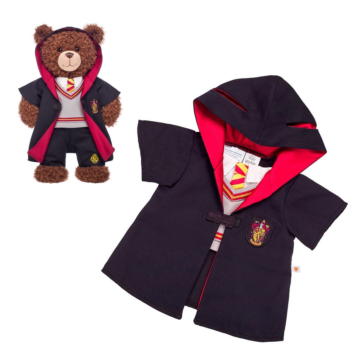 Traje Gryffindor Harry Potter Build-A-Bear Categoría: Ropa Build-a-Bear Tipo producto:  Accesorios para muñecas y muñecos de acción