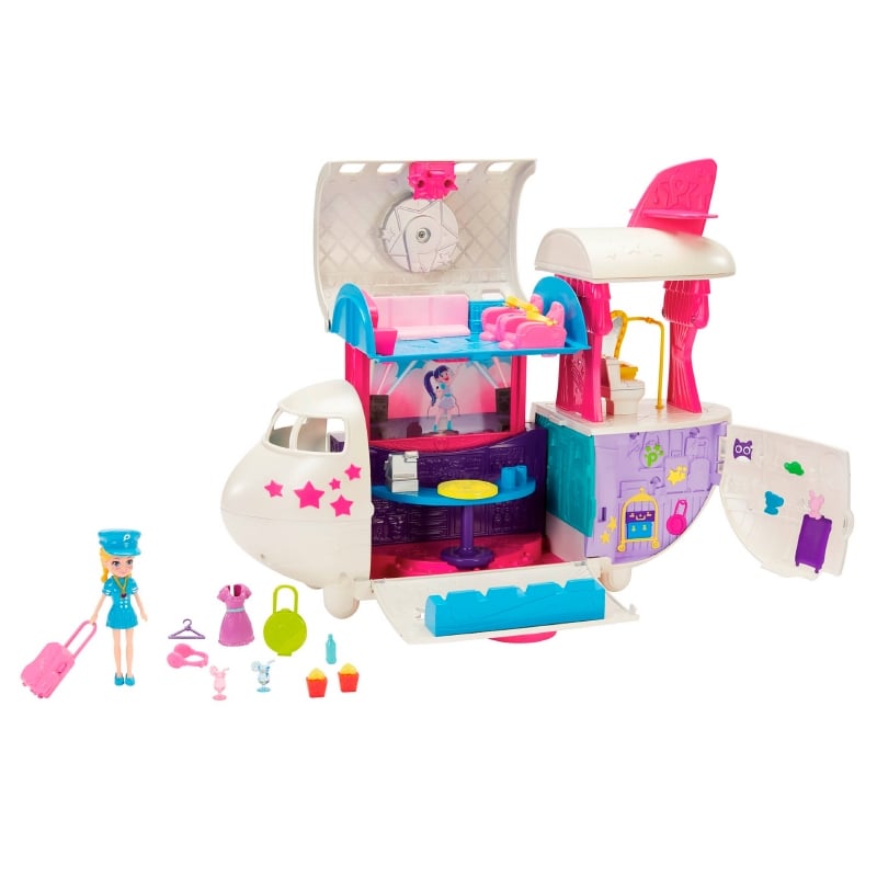 Polly Pocket Mega Jet De Viaje