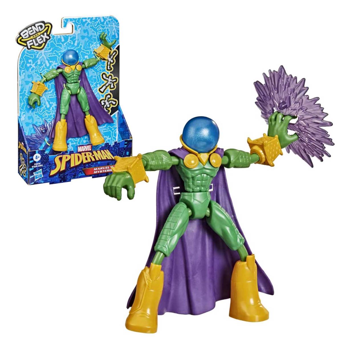 Avengers Spiderman Doblar Y Flexionar - Marvels Misterio