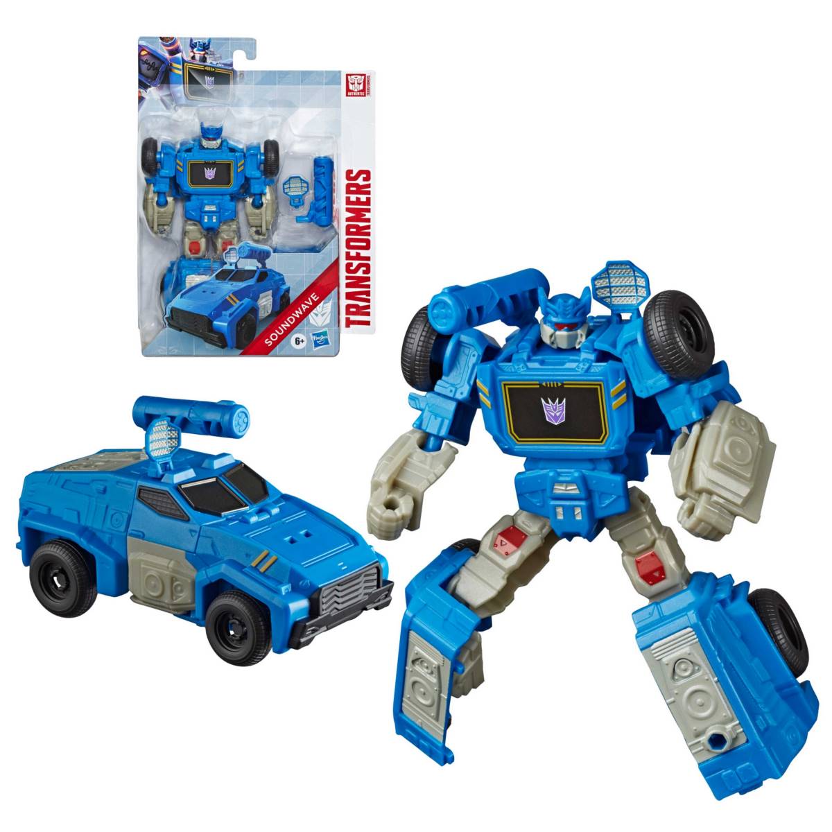 Transformers Autenticos Alpha - Soundwave