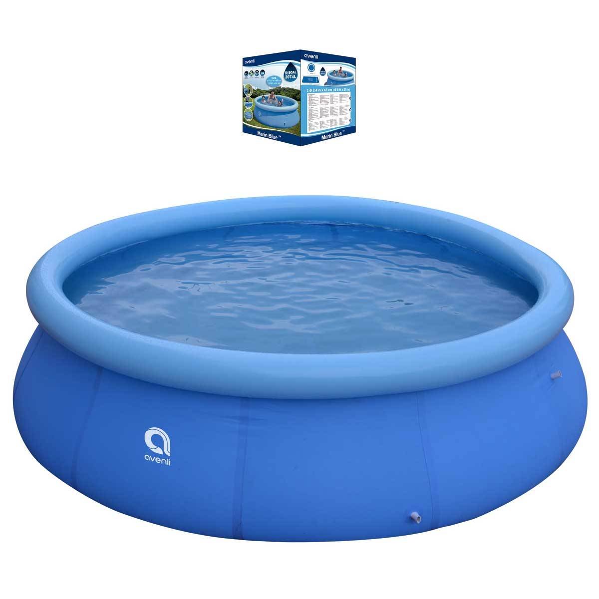 Piscina Redonda De 240X63 Cms De 2.000 Litros