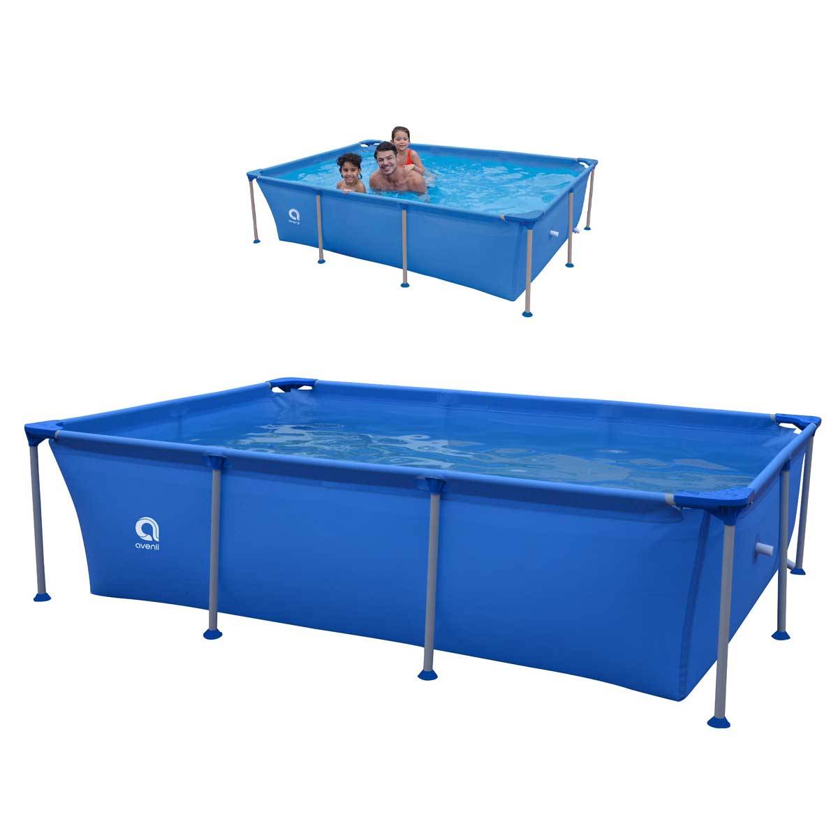 Piscina Estructural Rectangular De 258X179X66 Cms De 2.600 Litros