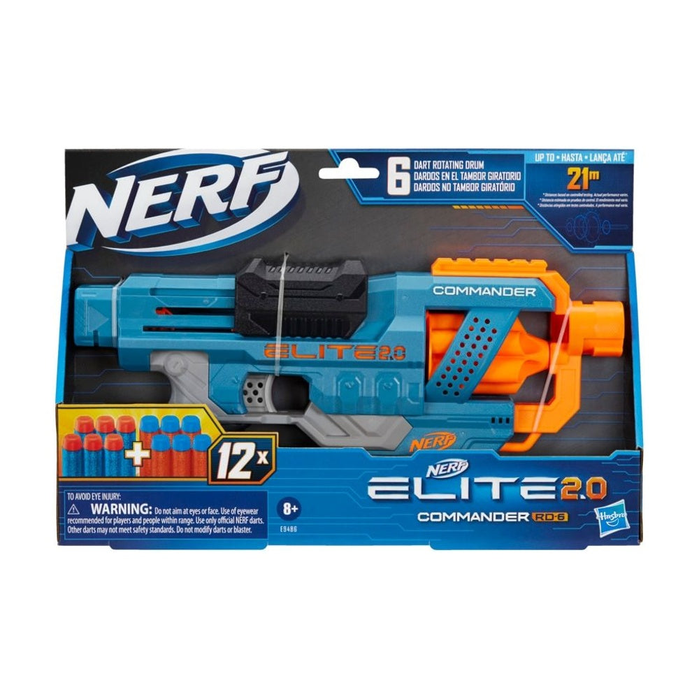 Nerf Elite 2.0 Commander Rd-6 Hasbro