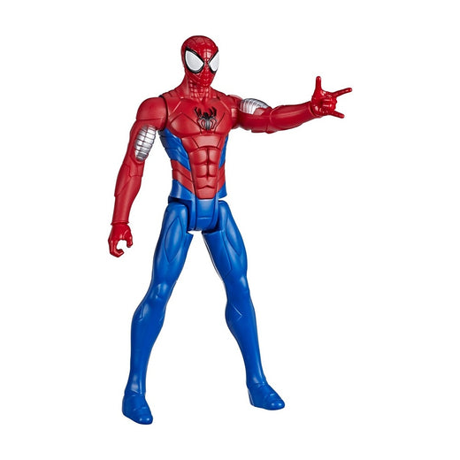 Spiderman Figura Titan héroe Web Warriors Hasbro - Armored Spider - Man