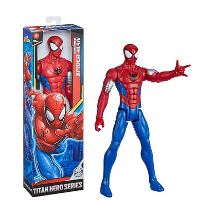 Spiderman Figura Titan héroe Web Warriors Hasbro - Armored Spider - Man