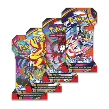 Pokemon Tcg Chaos Rising Sleeved Booster Esp