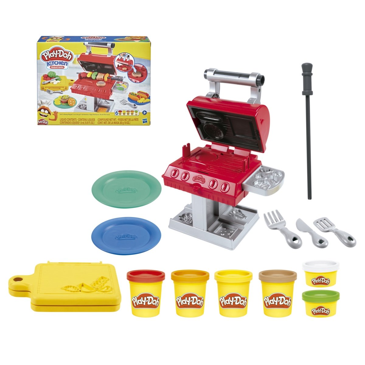 Play-Doh Kitchen Creations Súper Barbacoa Hasbro
