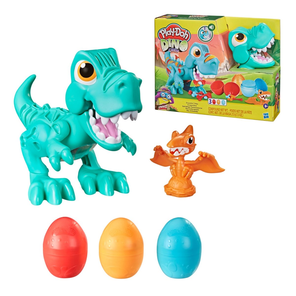 Play-Doh Dino Crew Rex El Dino Glotón Hasbro