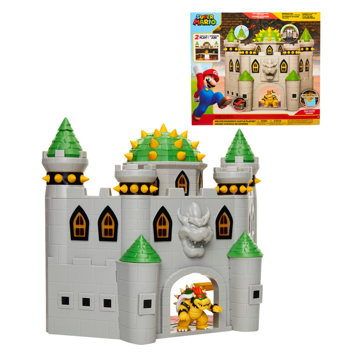 Nintendo Castillo De Bowser Mario Intek