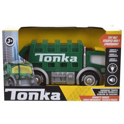 Vehiculo Tonka 18 Cms Con Luces Y Sonidos - Camion De Basura