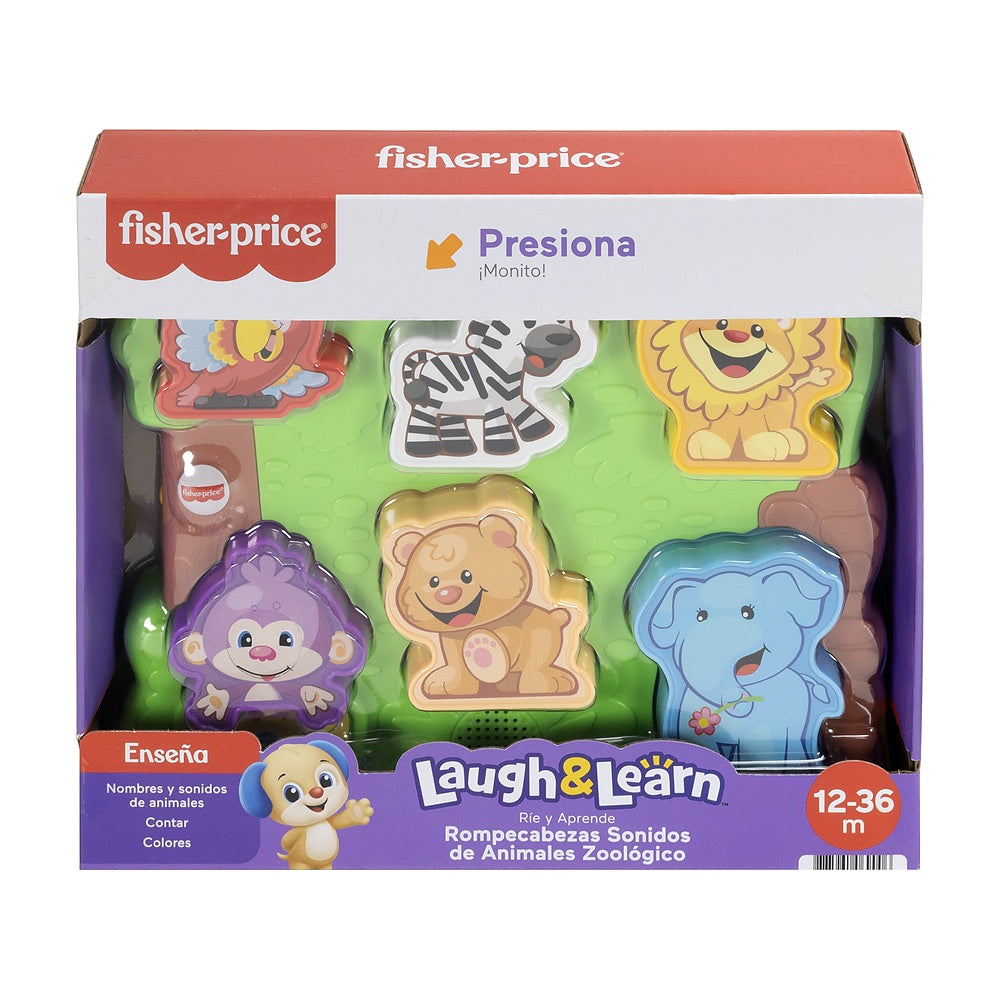 Rompecabezas De Animales Fisher Price - Zoologico