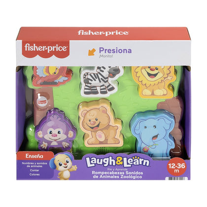 Rompecabezas De Animales Fisher Price - Zoologico