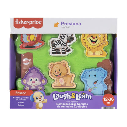 Rompecabezas De Animales Fisher Price - Zoologico