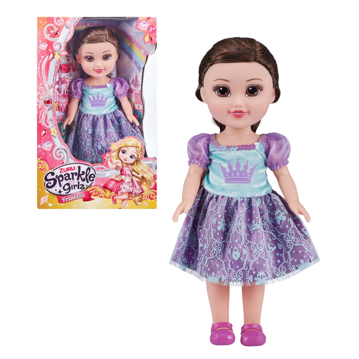 Muã‘Eca 33 Cms Hada - Princesa Invierno Sparkle Girlz - Princesa Azul Categoría: Muñecas Tipo producto:  Muñecas