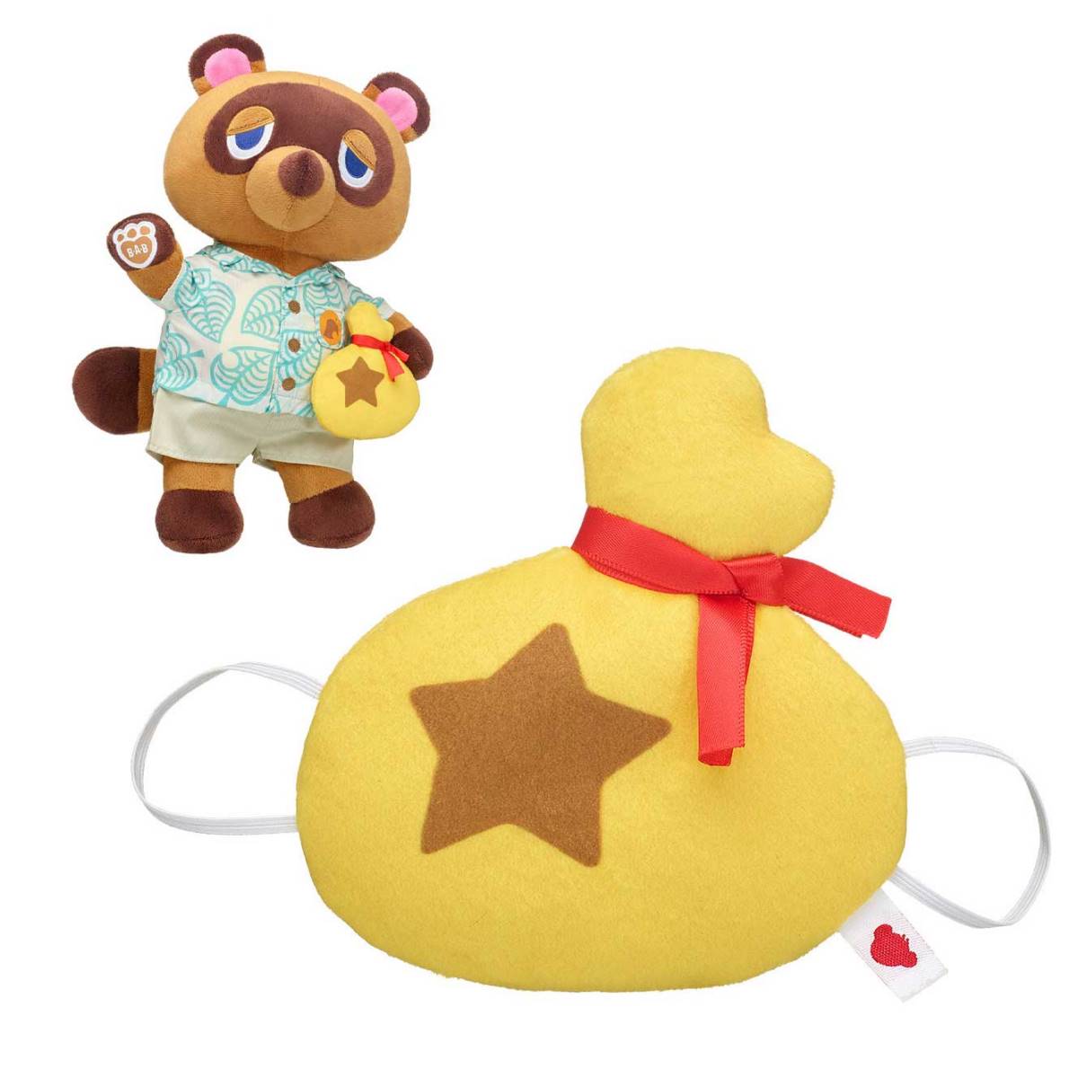Bolsito Canela Animal Crossing Build-A-Bear