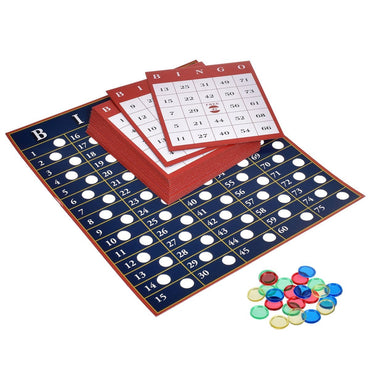 Juego Bingo Con Tómbola Metálica