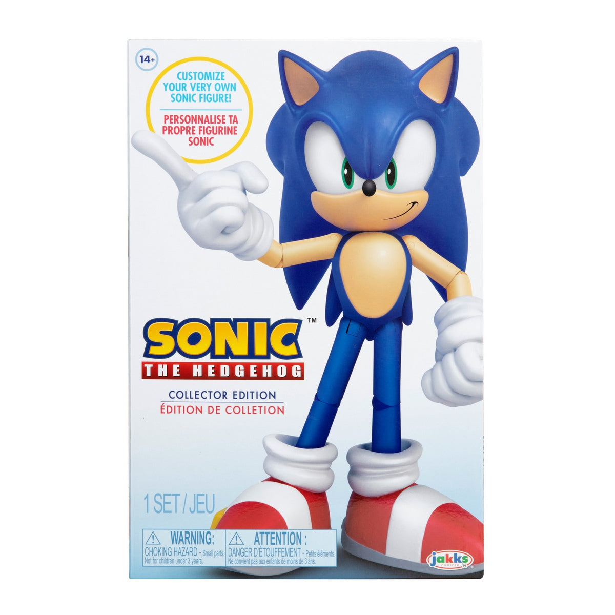 Figura Coleccionable Sonic Moderno De 20 Cms