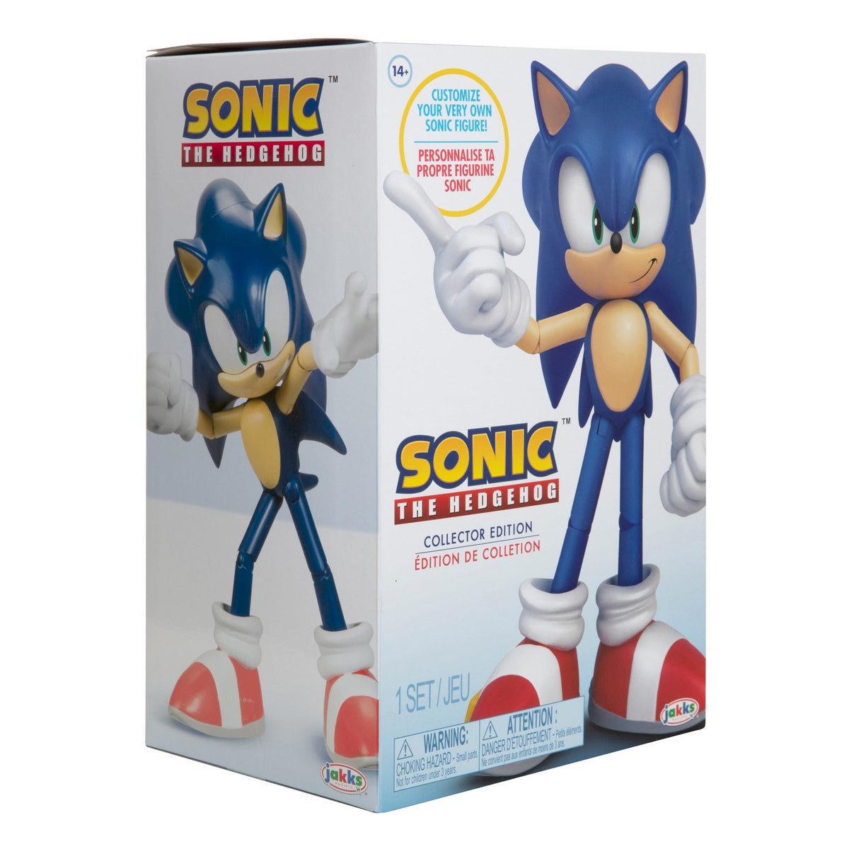Figura Coleccionable Sonic Moderno De 20 Cms