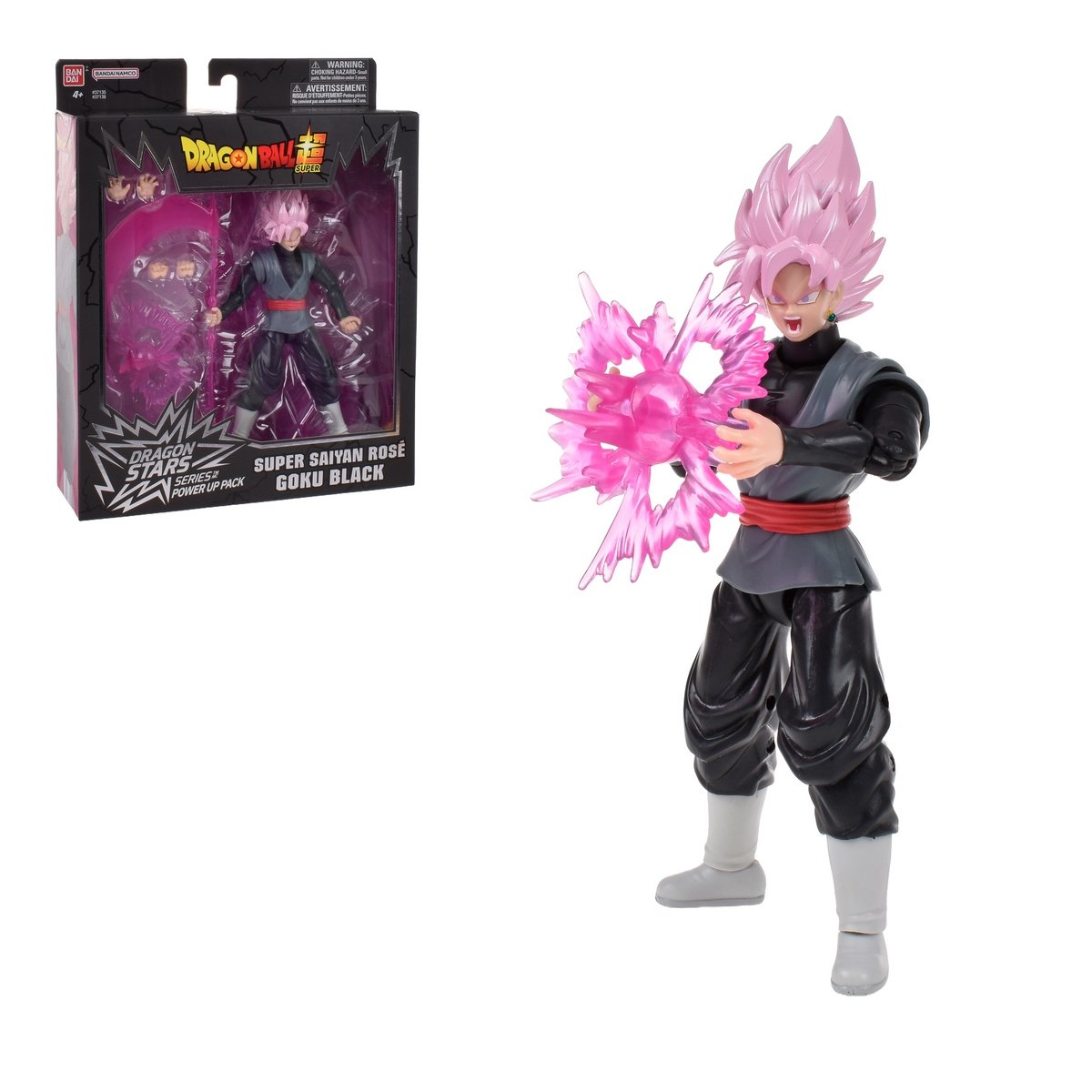 Figura Power Up 17 Cms Dragon Ball Z - Goku Black Rose