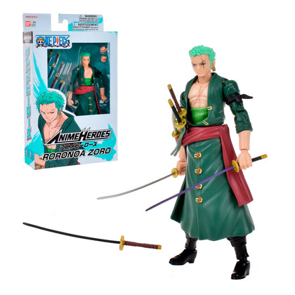 Figura One Piece Anime héroes 17 Cms - Rorona Zoro
