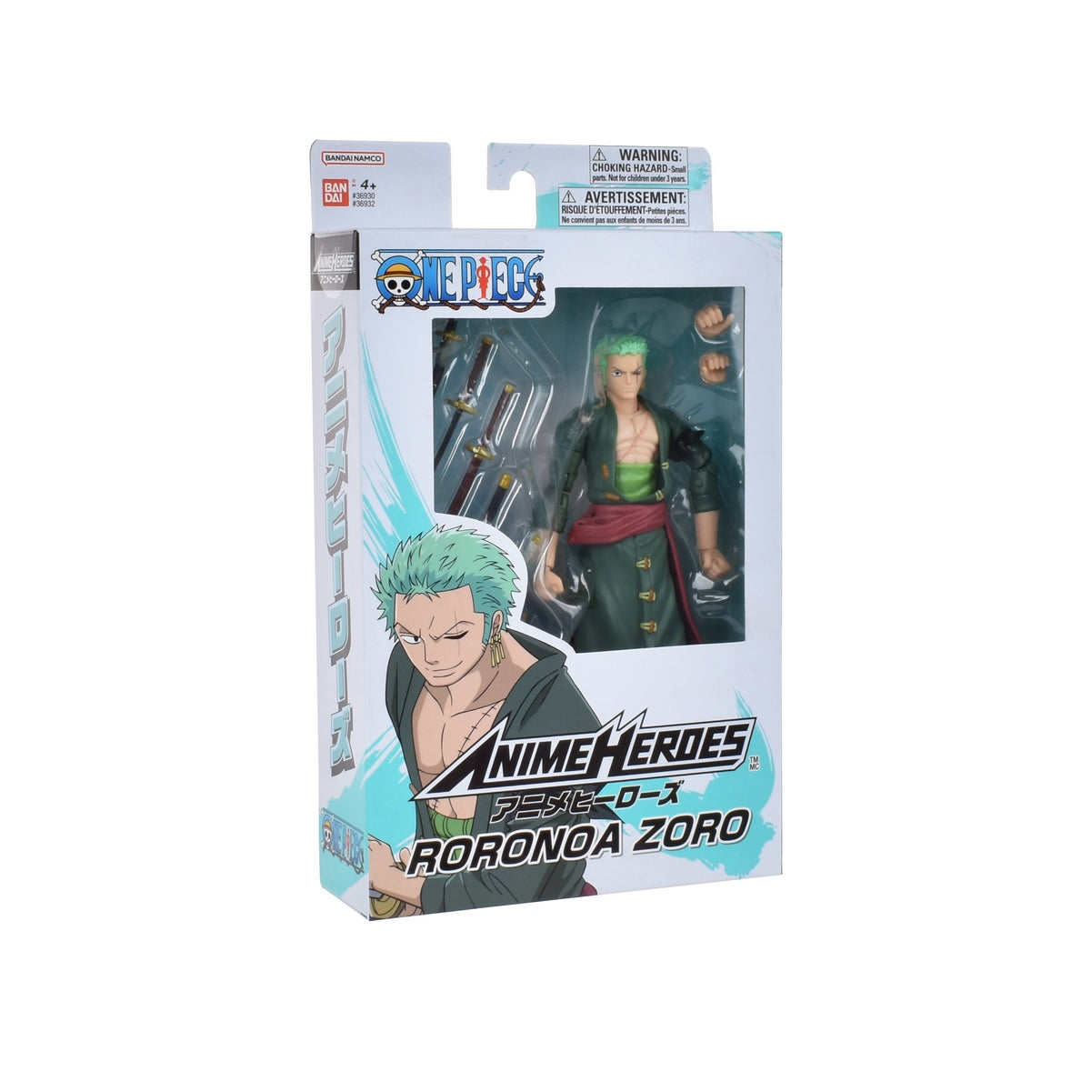 Figura One Piece Anime Heroes 17 Cms - Rorona Zoro