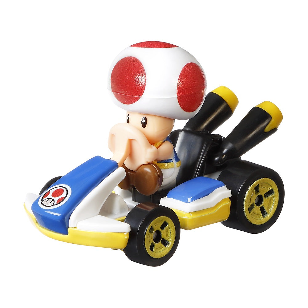 Hot Wheels Mario Kart Personajes Escala 1:64 - Toad