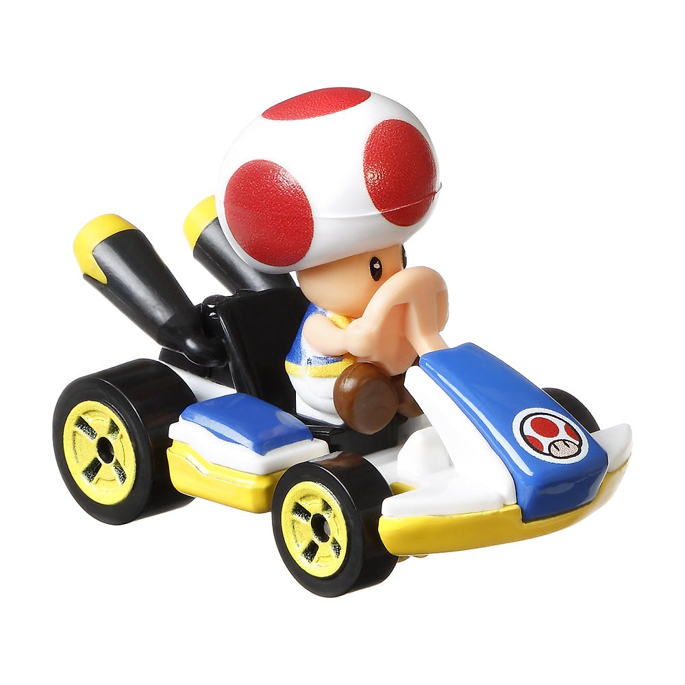 Hot Wheels Mario Kart Personajes Escala 1:64 - Toad
