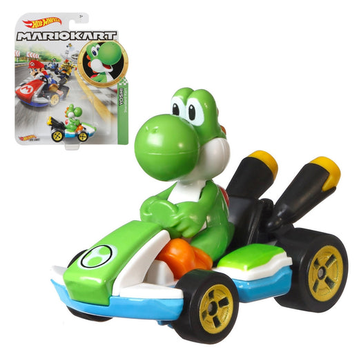 Hot Wheels Mario Kart Personajes Escala 1:64 - Yoshi