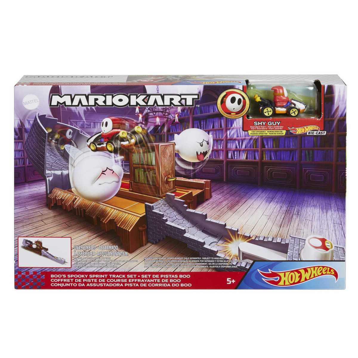 Hot Wheels Mario Kart Pista De Niveles - Shy Guy