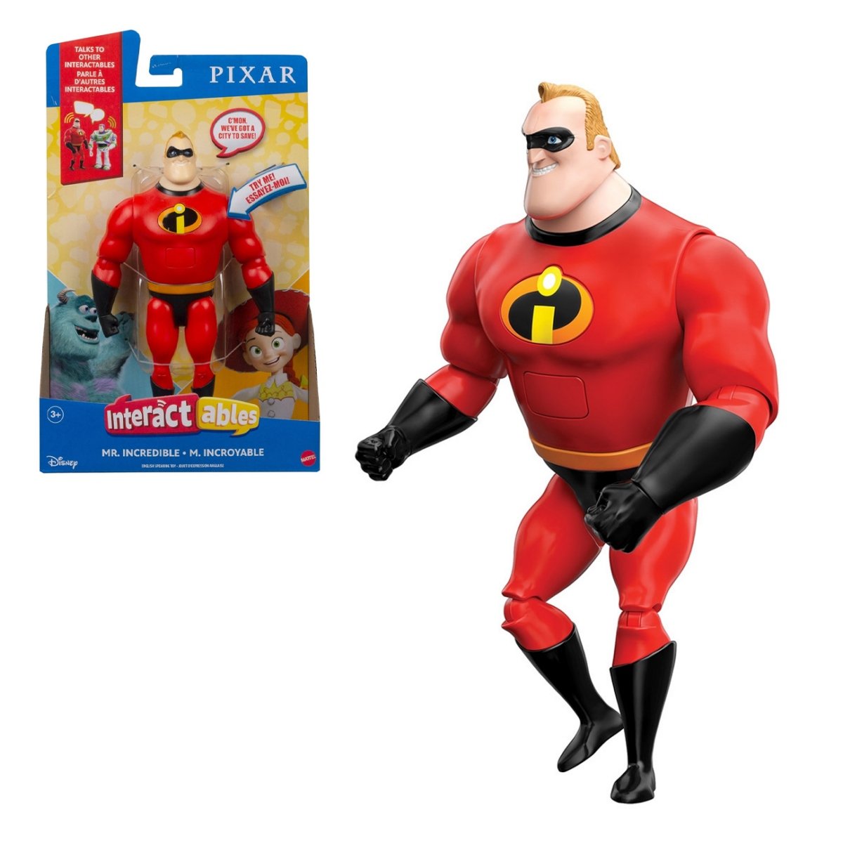 Pixar Surtido De Figuras Interactivas 18 Cm Mattel - Mr. Increible