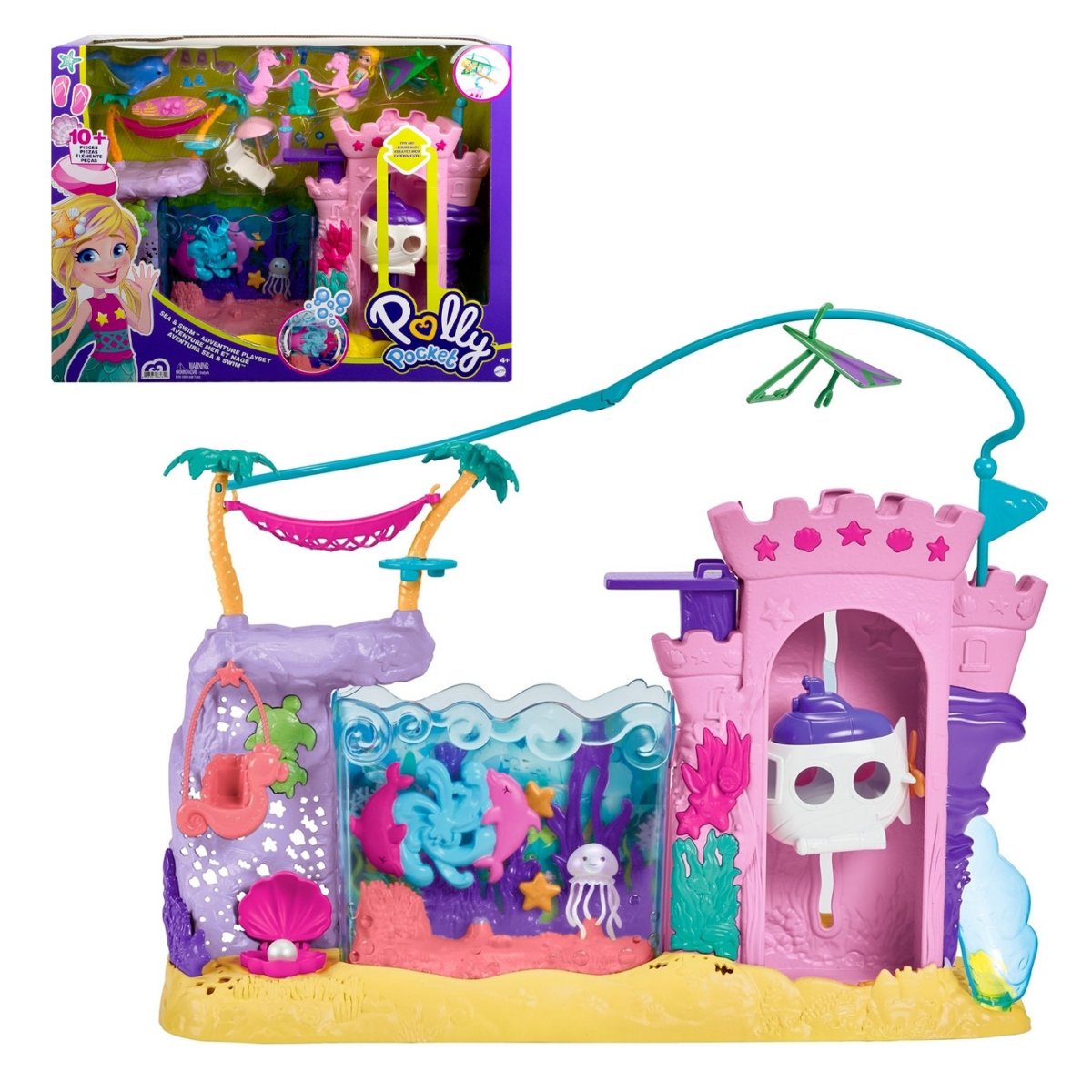 Polly Pocket Aventuras De Sirena Mattel
