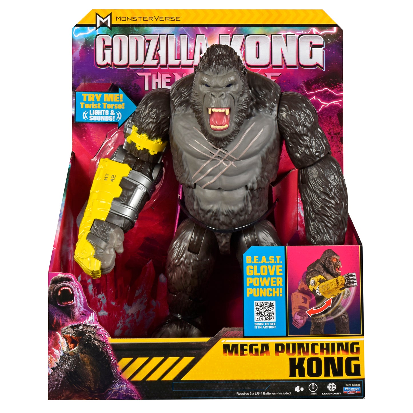 Godzilla Figura Mega 33 cm - King Kong
