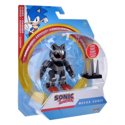 Figura Sonic 10 Cm. Con Accesorio - Mecha Sonic