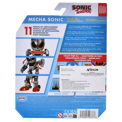 Figura Sonic 10 Cm. Con Accesorio - Mecha Sonic