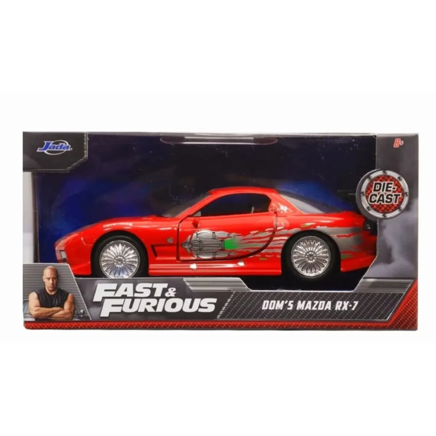 Vehículo R Y F 1993 Mazda Rx-7 1:32 Jada